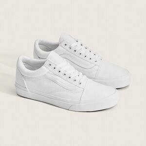 Vans Old Skool Shoe white sneaker men’s size 10.5